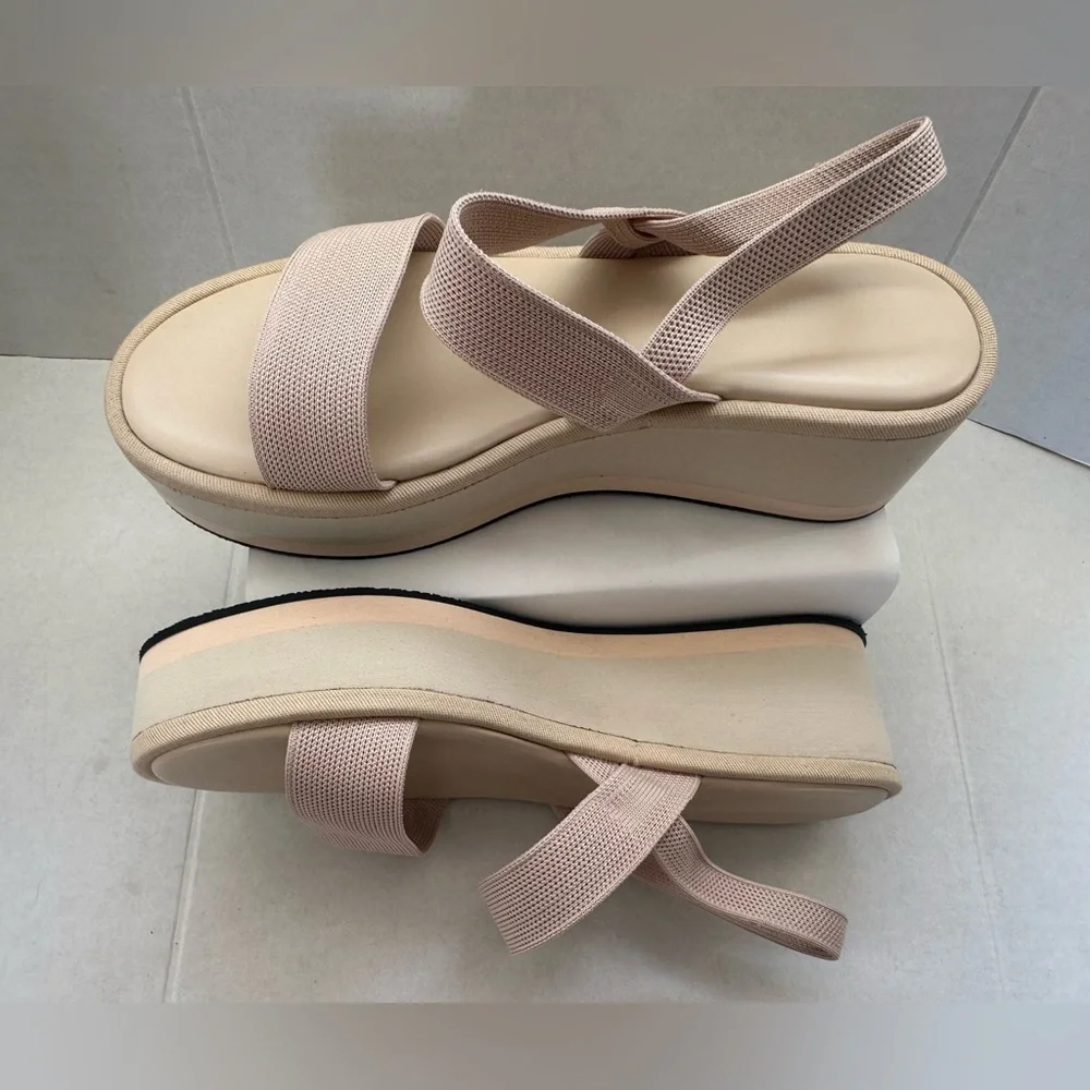 MeiLuSi Women's Platform Sandals,  Size 7.5